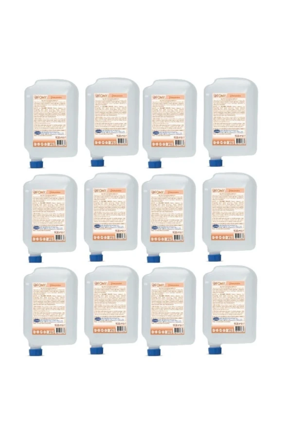 Fomy Saç Ve Vücut Köpük Şampuan 900 ml 12 Adet ürün görseli 1