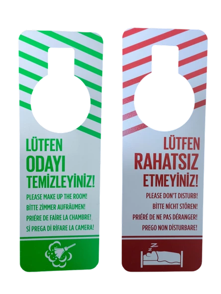 cengizgrup Kapı Kolu Talimatı DND Kartı 10 adet ürün görseli 1