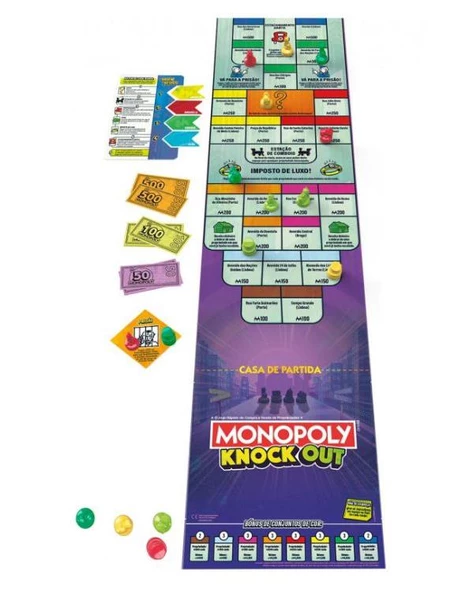 Hasbro Monopoly Knockout F8995 - Resim 2