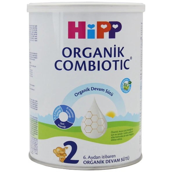 Hipp 2 Organik Combiotic Devam Sütü 350 Gr ürün görseli 1