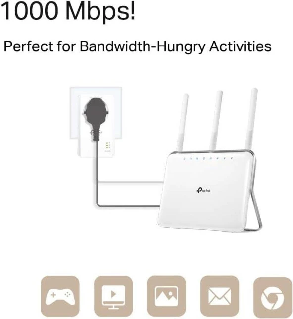 TP-Link TL-PA7017P Powerline Adaptör-TEŞHİR - Resim 3