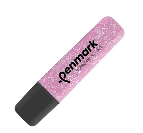 Penmark Metalik Simli Fosforlu Kalem Pembe ürün görseli 1