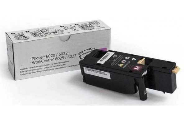 XEROX UYUMLU 6020/6022/6025/6027/M / 106R02761 Muadil Kırmızı Toner ürün görseli 1