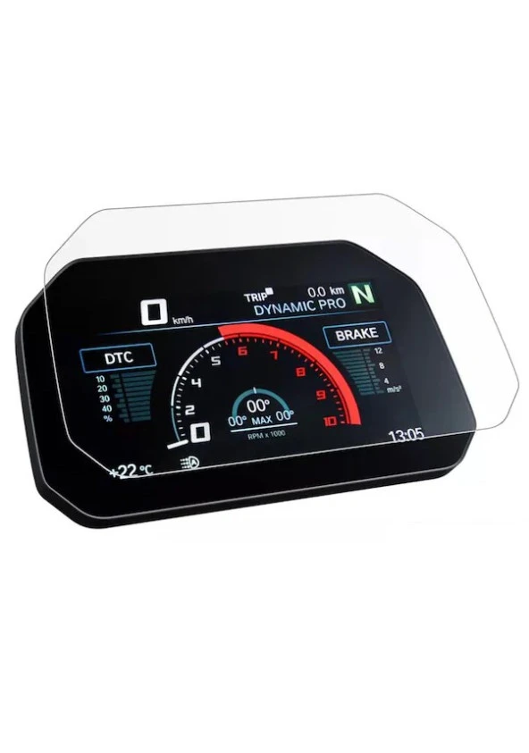 Tfy Store Bmw 750Gs 6.5 Inç Uyumlu 1 Adet Şeffaf Ekran Koruyucu Nano Jelatin ürün görseli 1