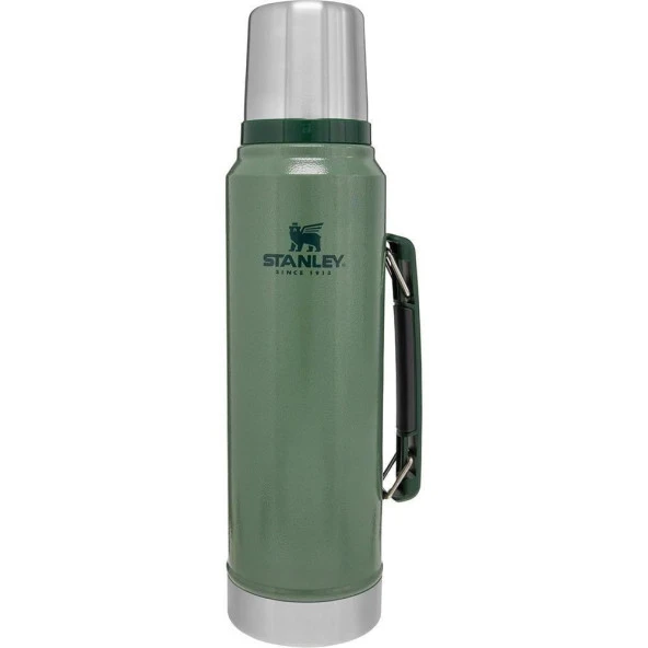 Stanley Legendary Klasik Vakumlu Paslanmaz Çelik Termos 1LT - Hammertone Green ürün görseli 1