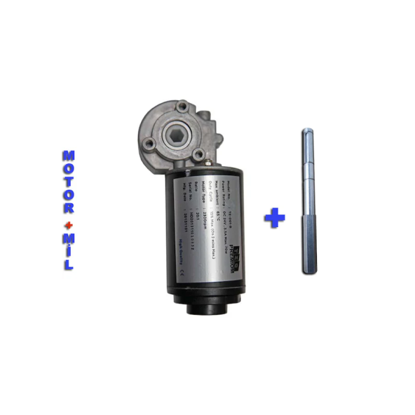 Tzc Premium Asansör Kapı Motoru 70W Milsiz Sade Motor - Resim 2