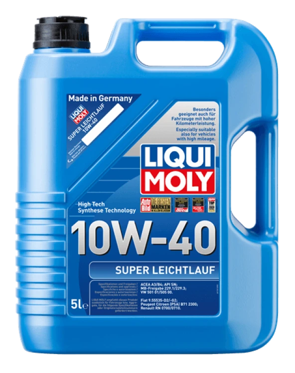 Lıquı Moly Super Leichtlauf 10W40 Motor Yağı 5 LT (9505) ürün görseli 1