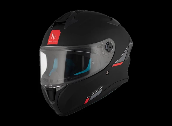 KASK MT HELMETS TARGO S SOLİD SİYAH MAT - Resim 6