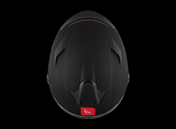 KASK MT HELMETS TARGO S SOLİD SİYAH MAT - Resim 9