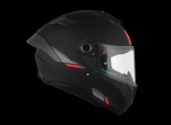 KASK MT HELMETS TARGO S SOLİD SİYAH MAT - Resim 8
