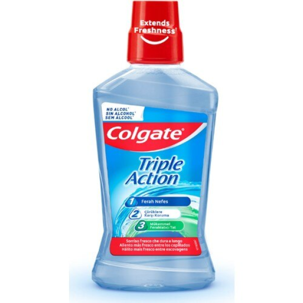 Colgate Triple Action Üçlü Etki 500 ml Gargara ürün görseli 1