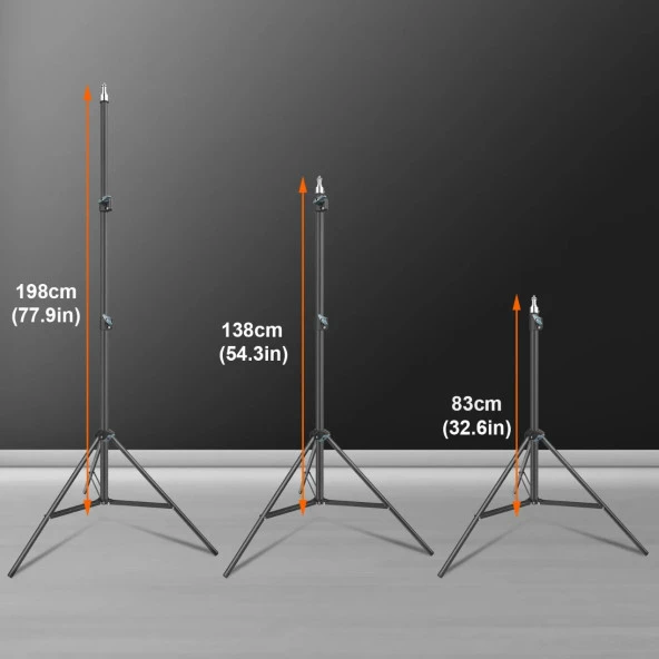 Luxceo L02 Ayarlanabilir Işık Standı - Resim 2