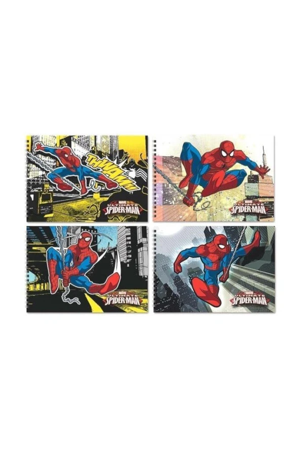 Keskin Color Spider-Man 17*25 Spiralli Resim Defteri 15Yp. 300115-06 ürün görseli 1
