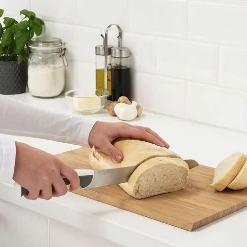IKEA ANDLIG BIÇAK SETİ 3 PARÇA GRI-BEYAZ - Resim 4
