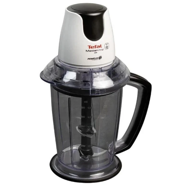 Tefal Masterchop Powelix Maxi XXL 500 W 4 Bıçaklı Doğrayıcı Beyaz ürün görseli 1