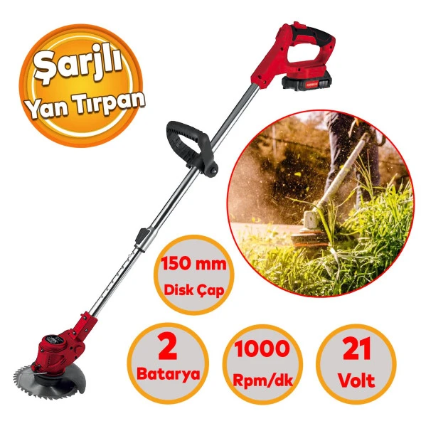 Rodex RDX9022 Akülü Çim Kenar Kesme Makinesi ürün görseli 1