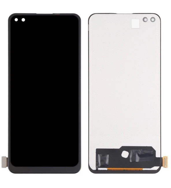 Oppo Uyumlu Reno 4 Lite Lcd Ekran Siyah Çitasız Oled ürün görseli 1