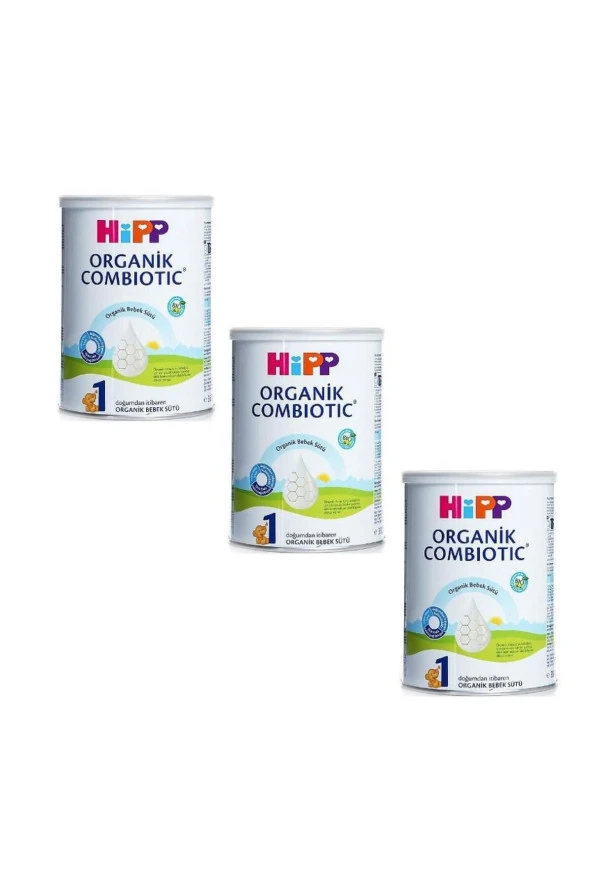 Hipp Organik Combiotic Bebek Sütü 1 Numara 350 gr - 3 Adet ürün görseli 1