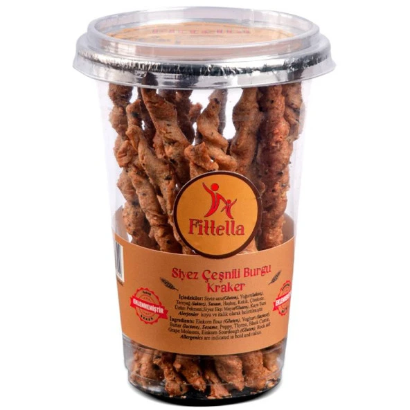 FİTTELLA BURGU KRAKER BARDAK 100GR ürün görseli 1