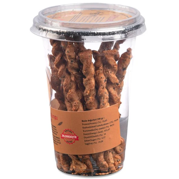 FİTTELLA BURGU KRAKER BARDAK 100GR - Resim 2