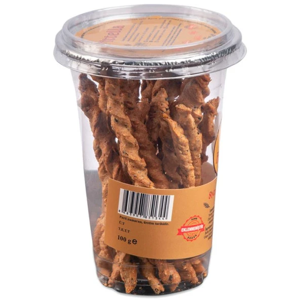 FİTTELLA BURGU KRAKER BARDAK 100GR - Resim 3