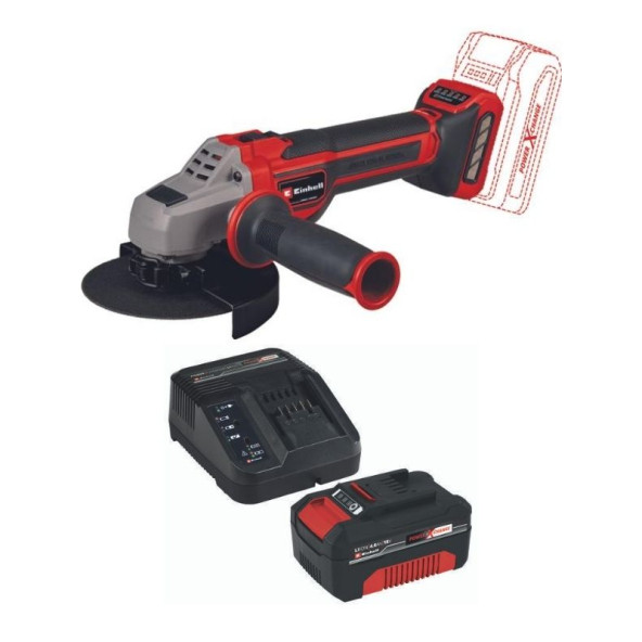 Einhell TP-AG 18/125 CE Q Li 1x4.0ah Akülü Avuç Taşlama ürün görseli 1