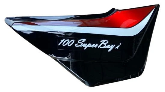MONDİAL SÜPERBOY 100 İ SAĞ AKÜ KAPAGI SİYAH ürün görseli 1