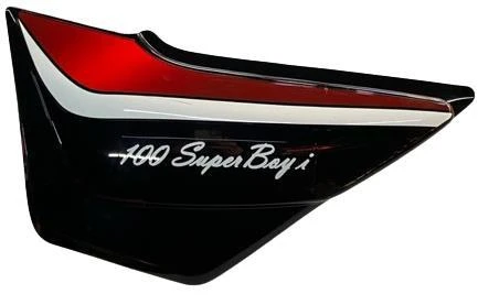 MONDİAL SÜPERBOY 100 İ SOL AKÜ KAPAGI SİYAH ürün görseli 1