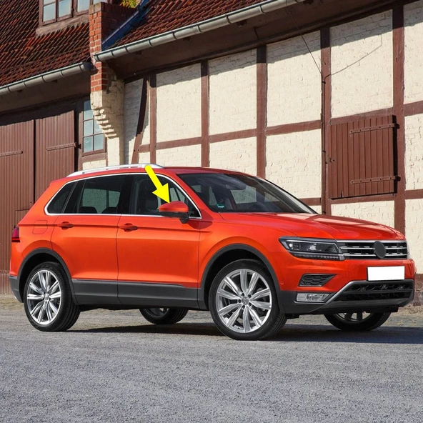 VW Tiguan 2016-2020 Sağ Dış Ayna Üst Kapağı Kapak 5NA857538A ürün görseli 1