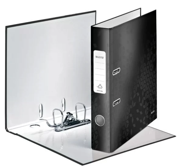 Leitz 1006 Dar Klasör WOW Metalik Siyah - Resim 2