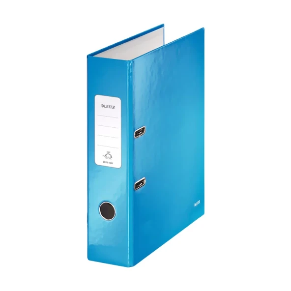 LEİTZ 1005 WOW GENİŞ BÜRO KLASÖRÜ METALİK MAVİ ürün görseli 1
