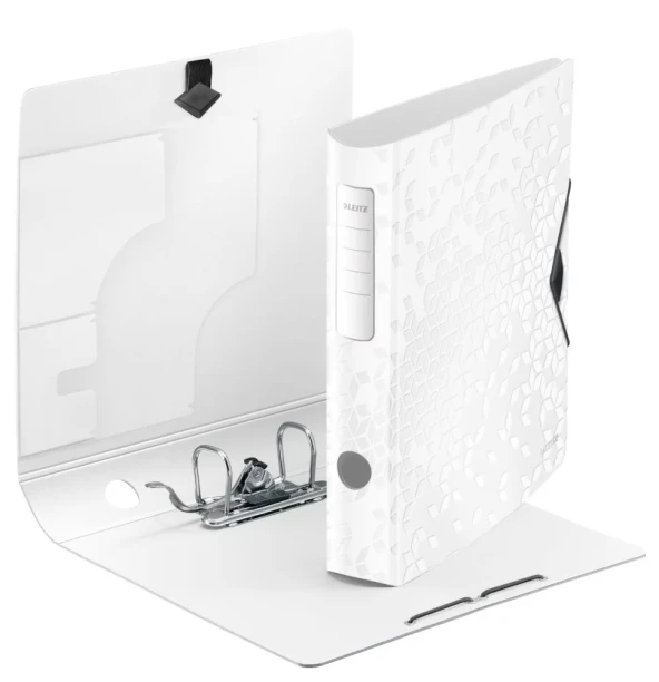 Leitz 1107 Klasör 180° Pp Active Wow Dar Metalik Beyaz ürün görseli 1