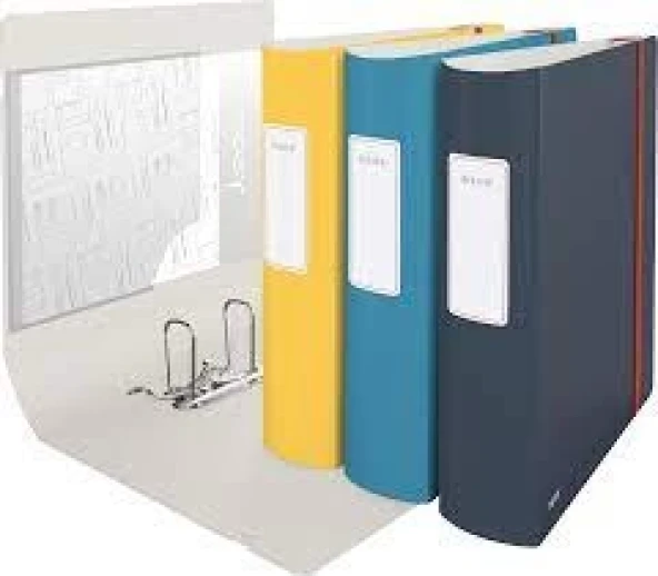 LEİTZ 1038 ACTİVE COSY GENİŞ BÜRO KLASÖRÜ MAVİ - Resim 2