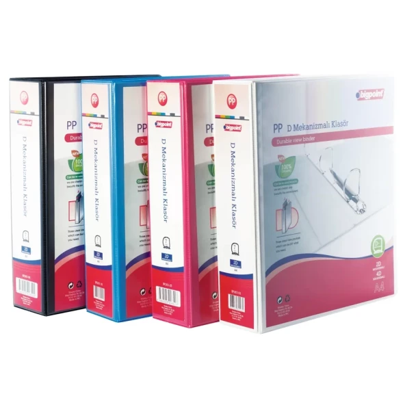 Bigpoint 2D Mekanizmalı Klasör 7 cm Siyah - Resim 2