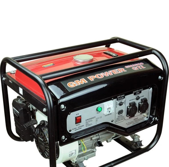 Goldmoto Gm Power Gm3500gti Benzinli Jeneratör 3,5 Kva Monofaze ürün görseli 1