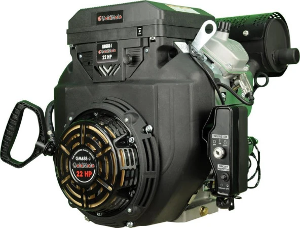 GoldMoto GM688J Benzinli Marşlı Motor 22Hp ürün görseli 1