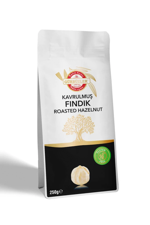 Gürbüzler Glutensiz Fındık Kavrulmuş 250 Gram ürün görseli 1