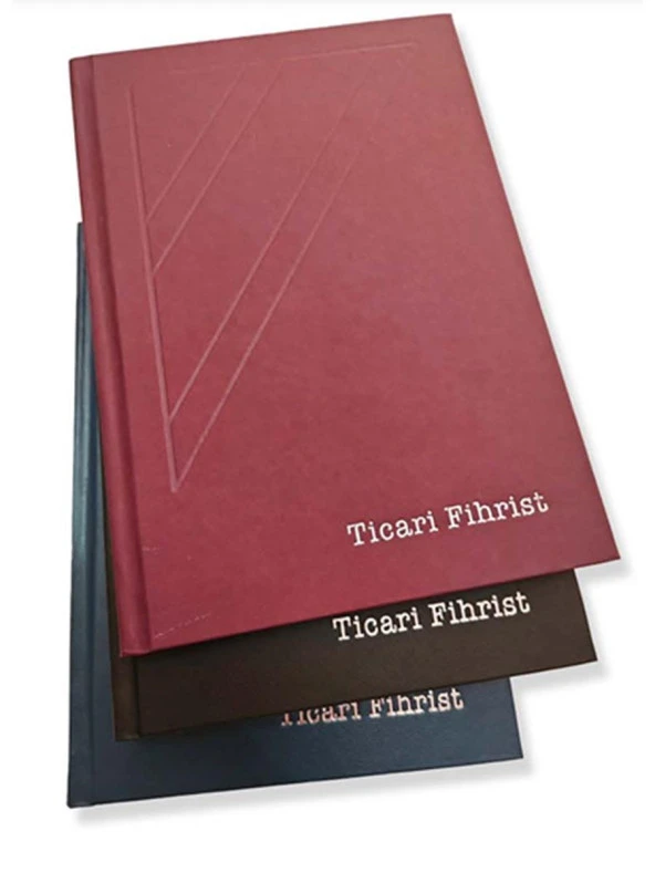Elma Ticari Fihrist 20x28 CM 4 Yaprak 28 Basamak Ticari Fihrist ürün görseli 1