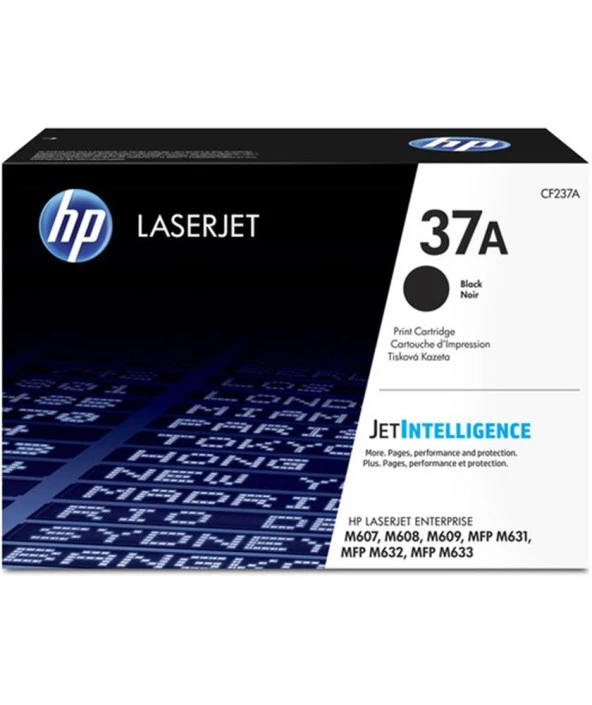 HP 37A Black Siyah 11.000 Sayfa Toner CF237A ürün görseli 1