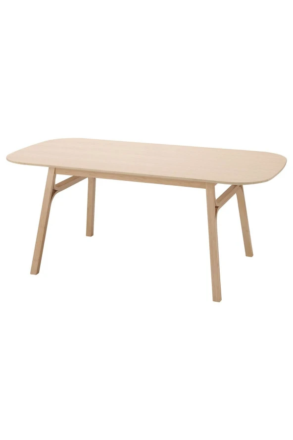 VOXLÖV Yemek Masası, Bambu, 180x90 cm, 4-6 Kişilik ürün görseli 1