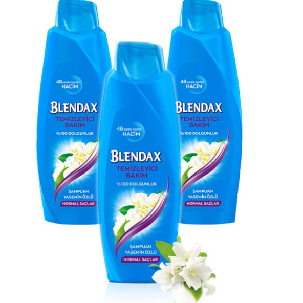 Blendax Temizleyici Bakım Yasemin Özlü Şampuan 3 Adet X 500 Ml ürün görseli 1