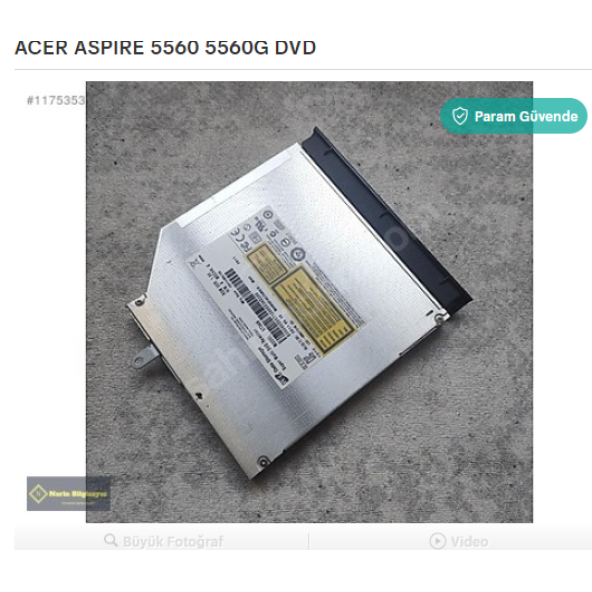 ACER ASPIRE 5560 5560G DVD ürün görseli 1