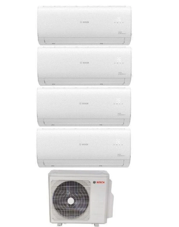 Bosch Multi Split İnverter Klima 42000 Btu 1 Dış + 4 İç Ünite 12000 + 12000 + 12000 + 12000 Btu ürün görseli 1