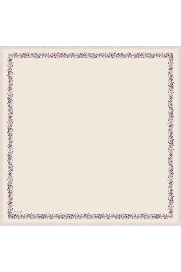 90 X 90 İpek Eşarp - 8765dS-30 - Sura ürün görseli 1