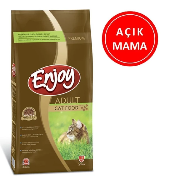 Enjoy Kedi Maması 1 Kg AÇIK ürün görseli 1