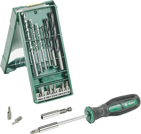 Bosch X-Line 15+1 Parça Mini Aksesuar Seti - Resim 2