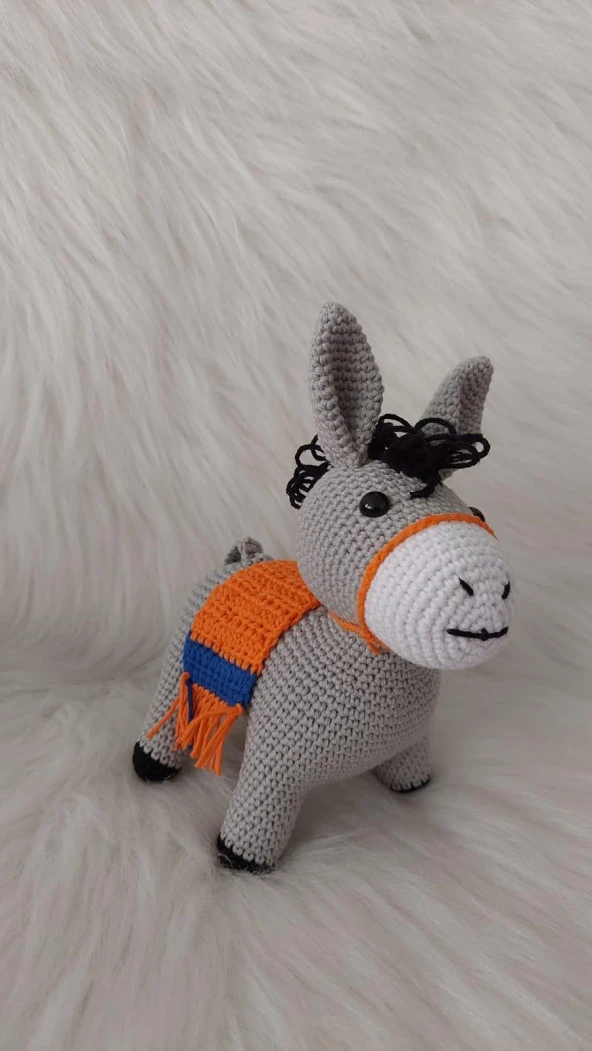 Sevimli Sıpa Amigurumi Organik Oyuncak ürün görseli 1