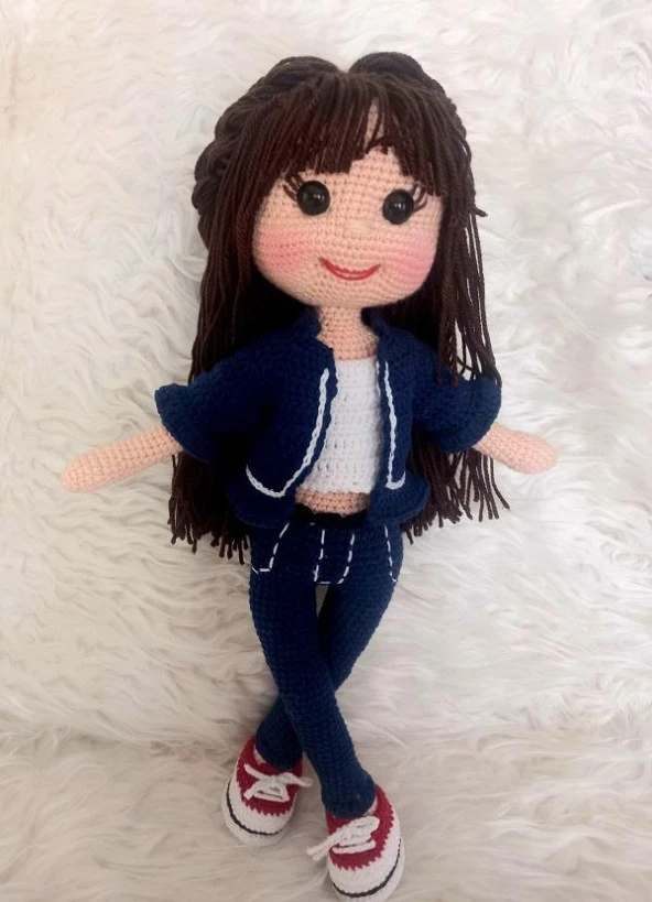 Elvin Bebek Amigurumi Organik Oyuncak ürün görseli 1