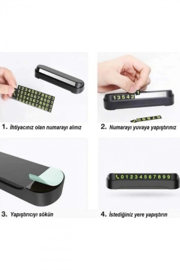 Araç Torpido Üstü Açığ Kapanabilen Numaratör - Resim 2