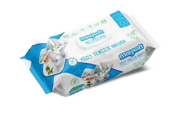Maysoft Yüzey Temizlik Havlusu 100Lü ürün görseli 1